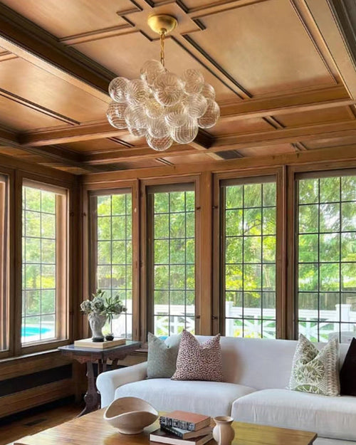 WOW Textured Glass Bubble Chandelier-wow2180