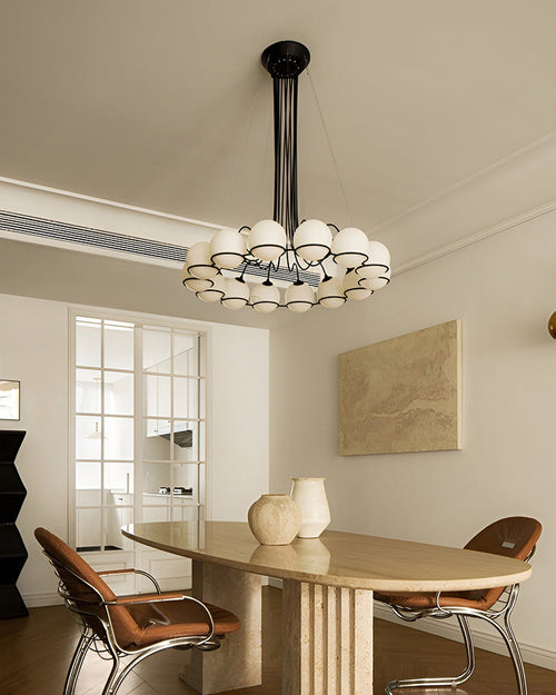WOW Glass Globe Round Chandelier-wow2623