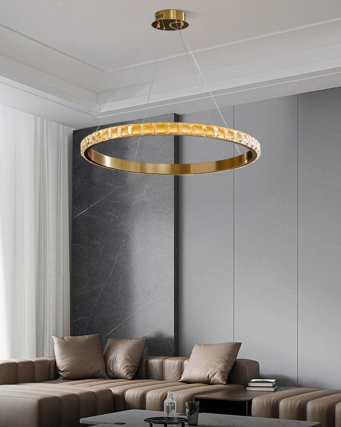 WOW Circular Led Crystal Chandelier-wow2549a