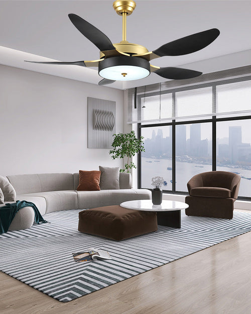 WOW 48in Gold Ceiling Fan Lamp-wow5026