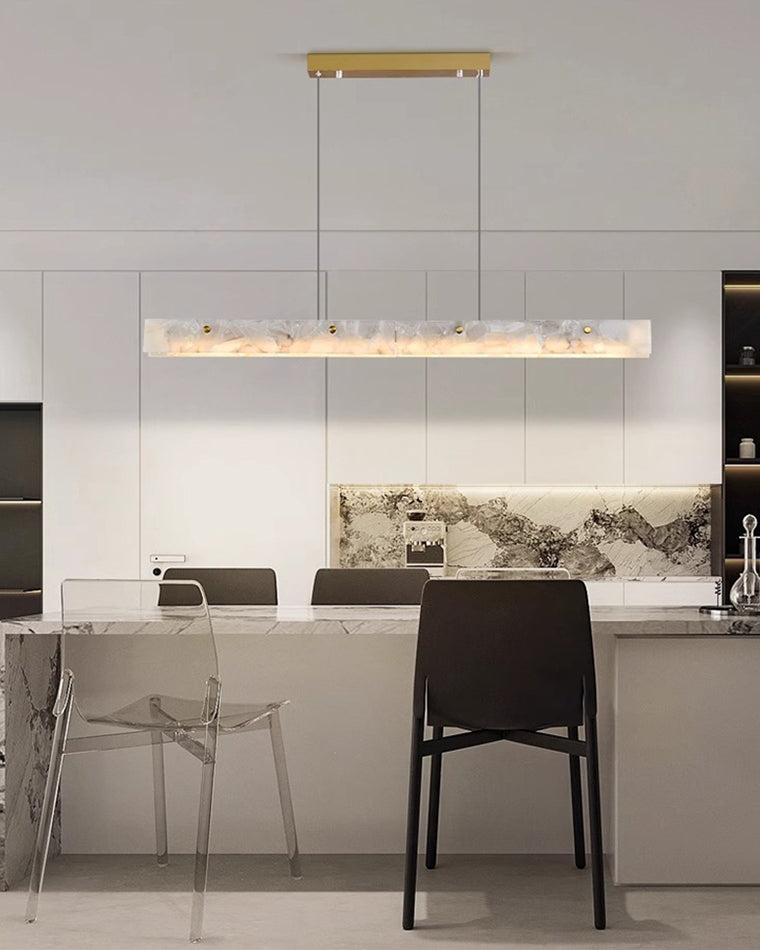 WOW Linear Alabaster Chandelier-wow2833