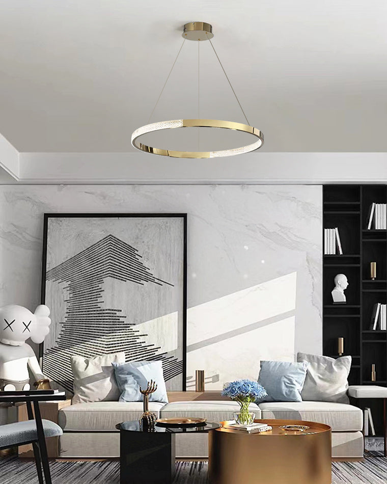 WOW Gold Ring Led Chandelier-wow2795