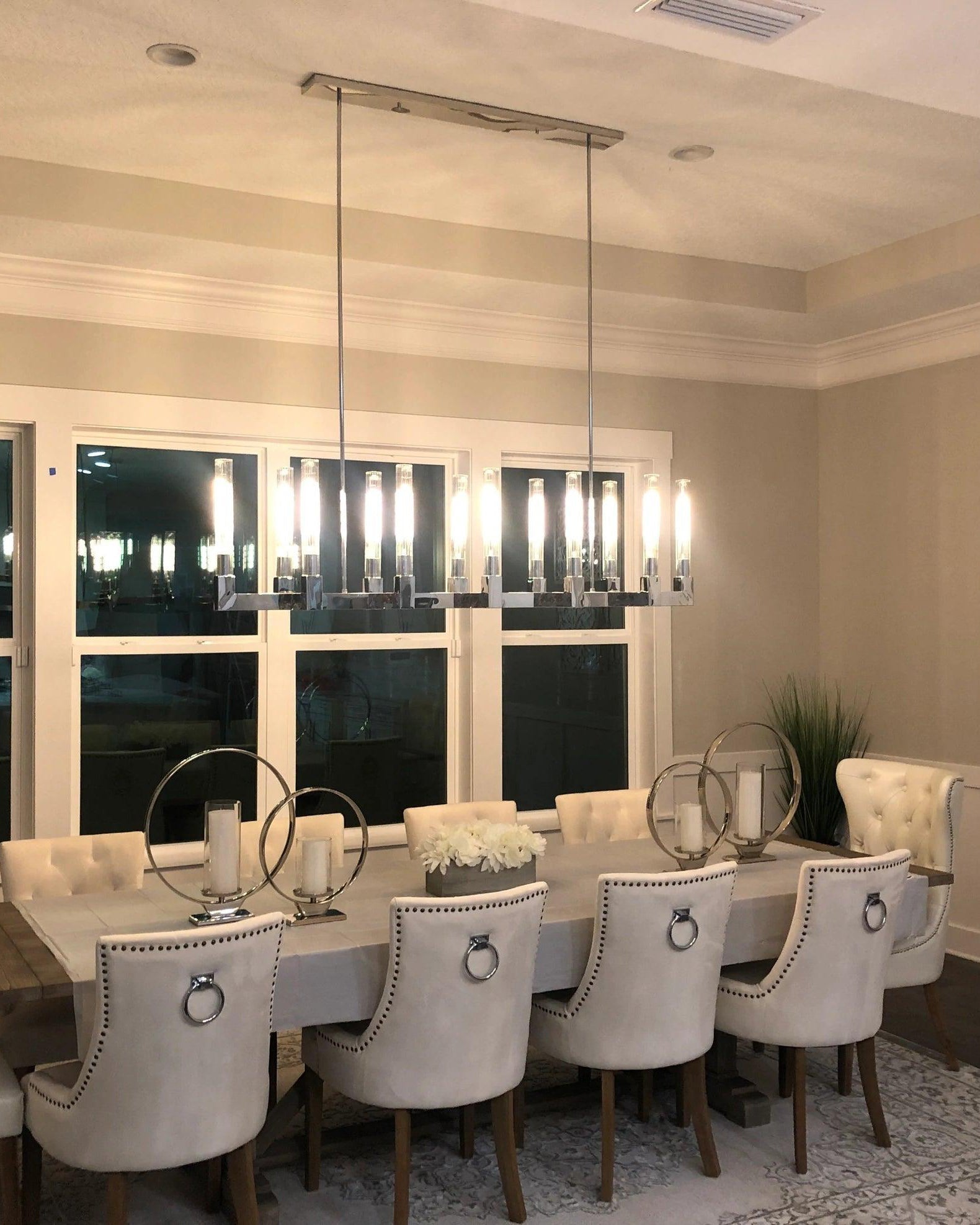 WOW Candle Linear Chandelier-wow2816