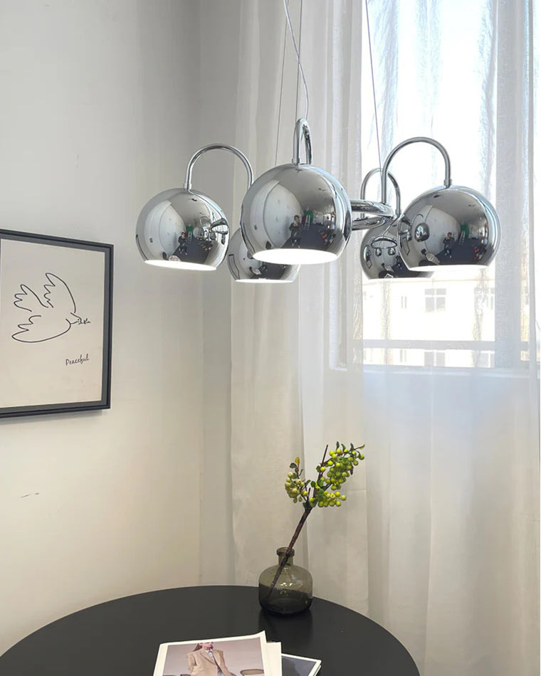WOW Chrome Globe Chandelier-wow2720