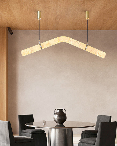 WOW Pipe Linear Alabaster Pendant Light-wow2889