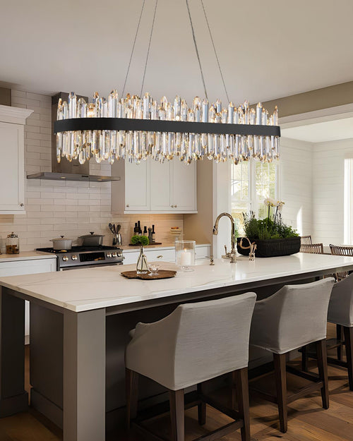 WOW Rectangular Crystal Chandelier-wow2488b