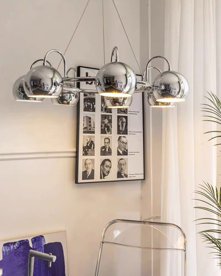 WOW Chrome Globe Chandelier-wow2720