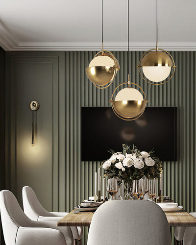 WOW Adjustable Glass Globe Pendant Light-wow2563