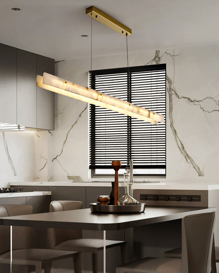 WOW Linear Alabaster Chandelier-wow2833