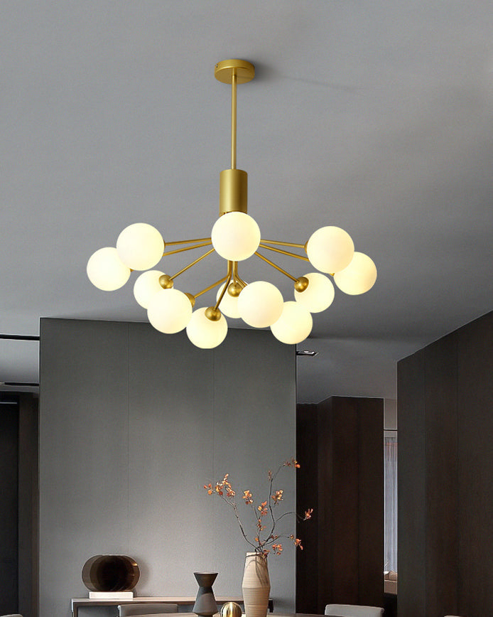 WOW Frosted Glass Globe Chandelier-wow2915