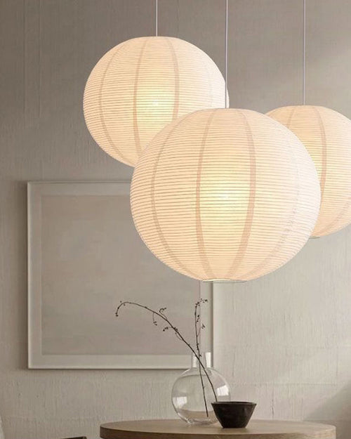 WOW Rice Paper Globe Pendant Light-wow2722