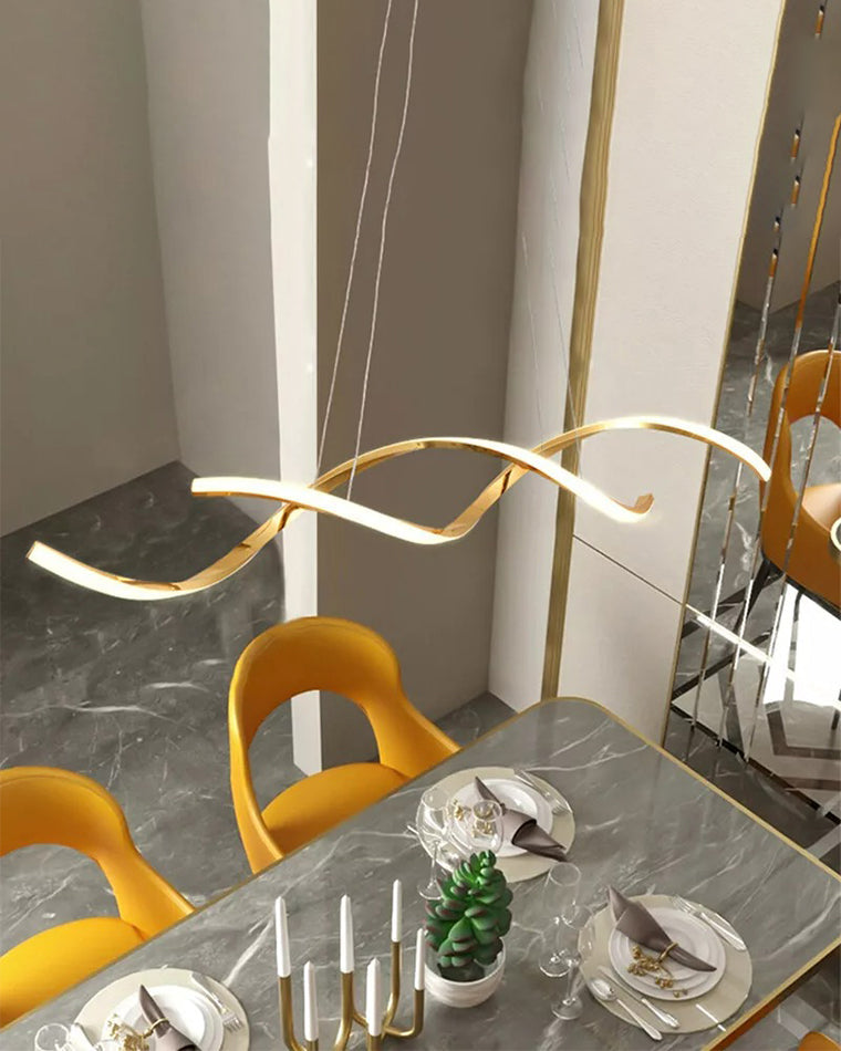 WOW Spiral Led Horizontal Chandelier-wow2764