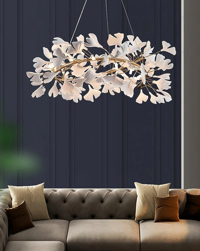 WOW Gingko Spiral Chandelier-wow2416