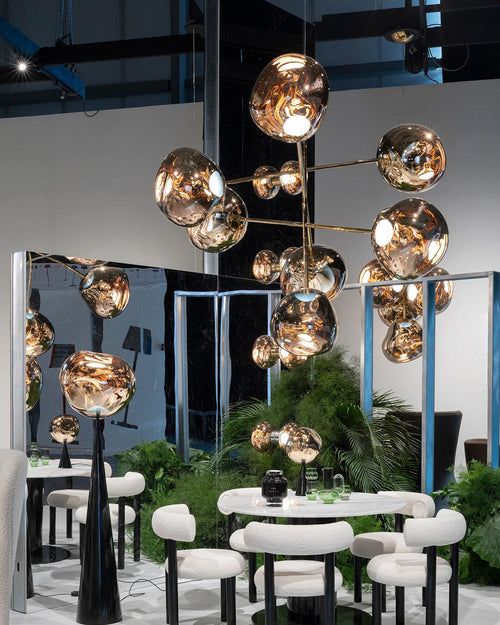 WOW Melt Sputnik Globe Chandelier-wow2694
