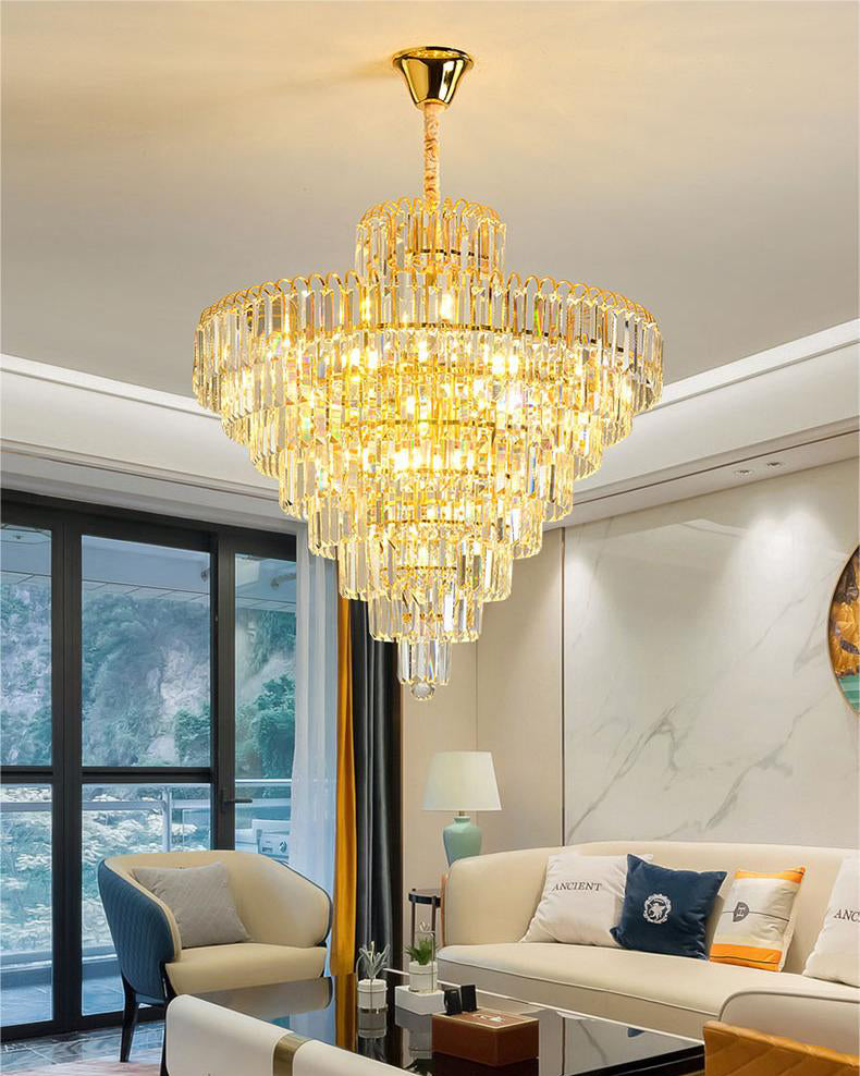 WOW Large Cascading Crystal Chandelier-wow2917
