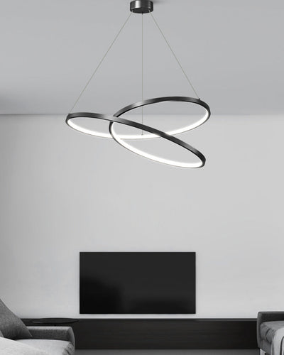 WOW Swirl Led Brass Pendant Light-wow2354