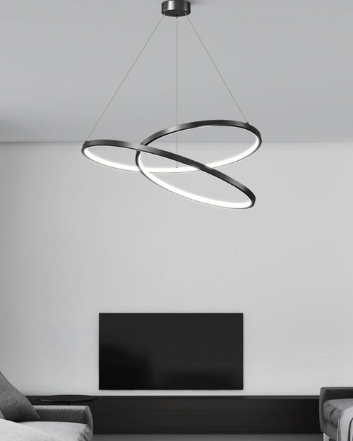 WOW Swirl Led Brass Pendant Light-wow2354