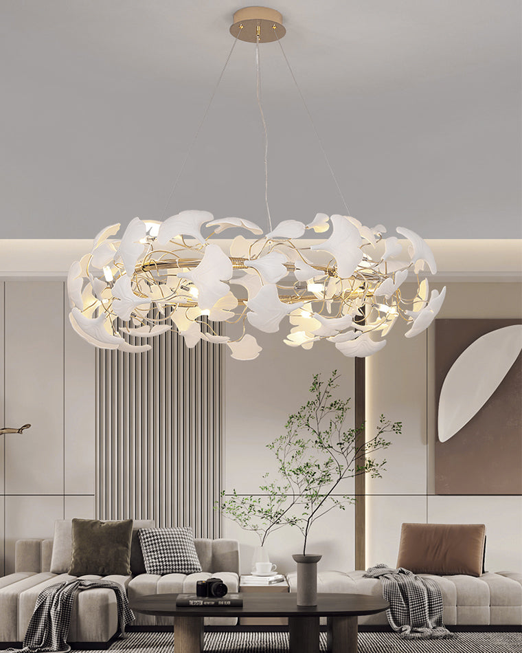 WOW Gingko Round Chandelier-wow2419