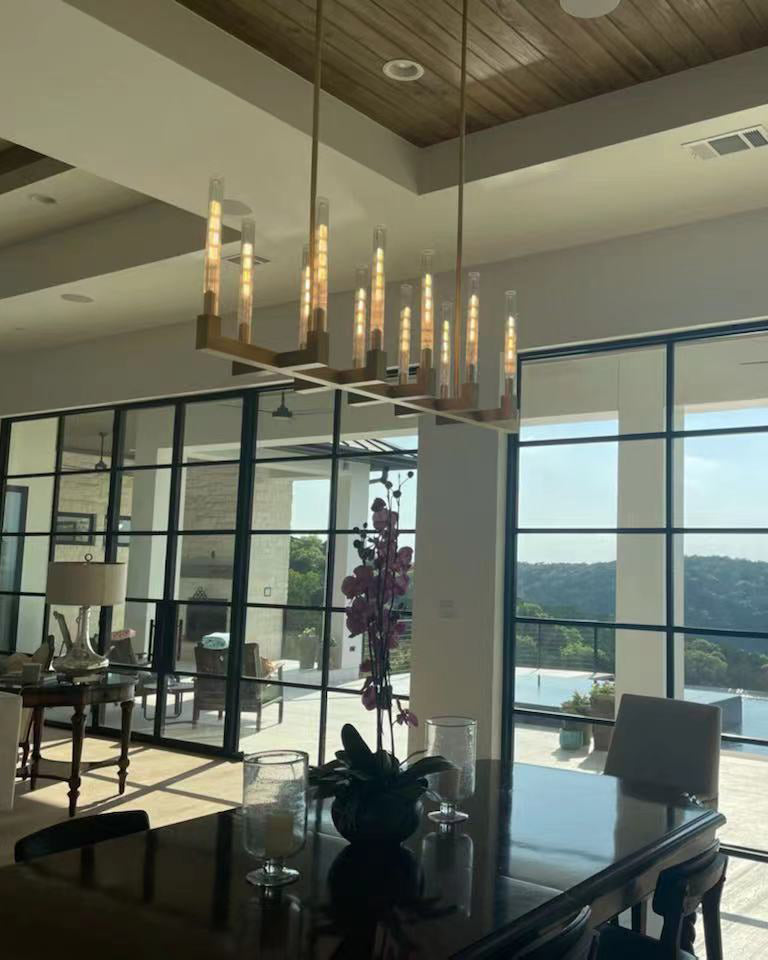 WOW Candle Linear Chandelier-wow2816