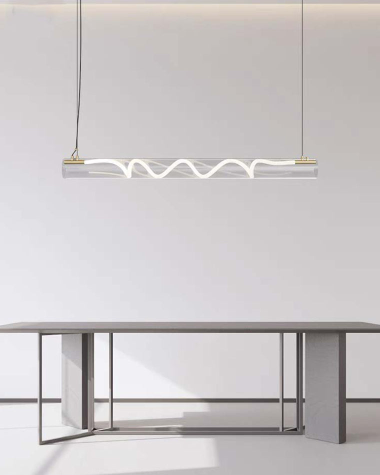 WOW Rope Led Horizontal Tube Pendant Light-wow2766