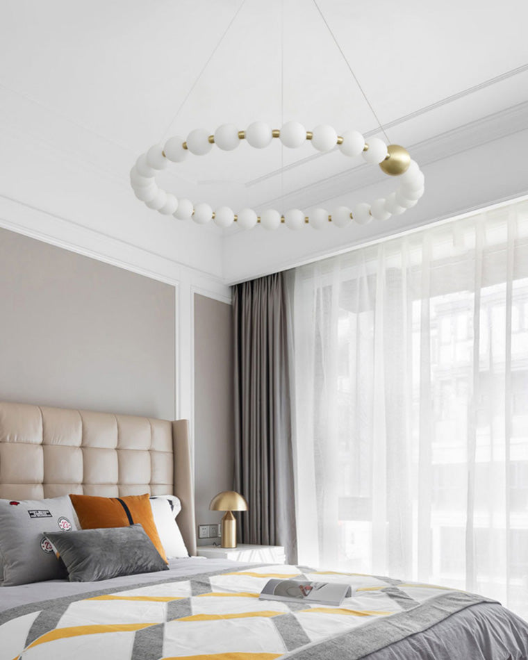 WOW Pear Necklace Circular Chandelier-wow2449