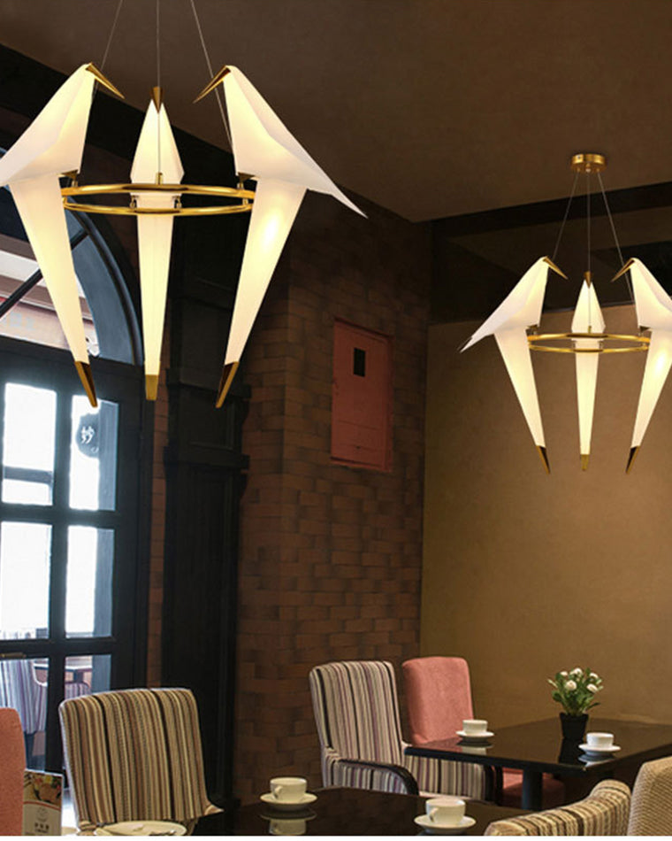 WOW Bird Origami Chandelier-wow2735
