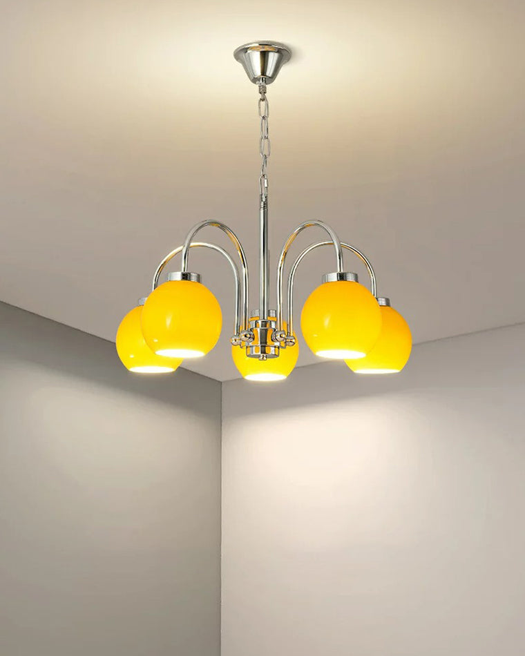 WOW Glass Globe Arm Chandelier-wow2718