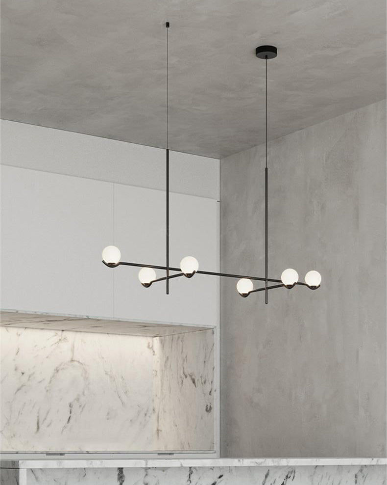WOW Adjustable Glass Ball Chandelier-wow2584