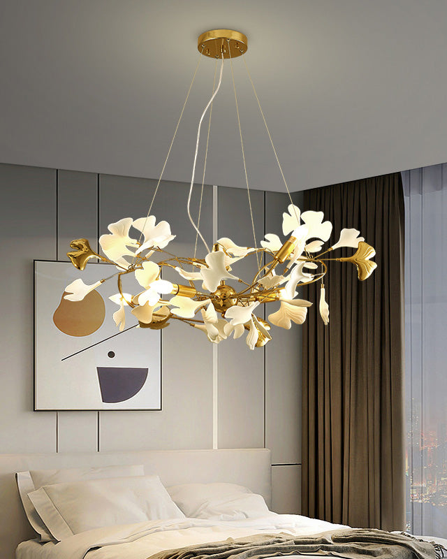 WOW Gingko Ceramic Chandelier-wow2411