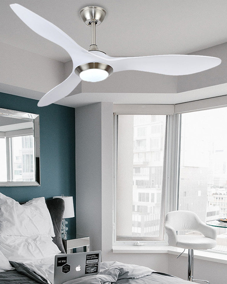 WOW Coastal White Large Ceiling Fan Lamp-wow5055
