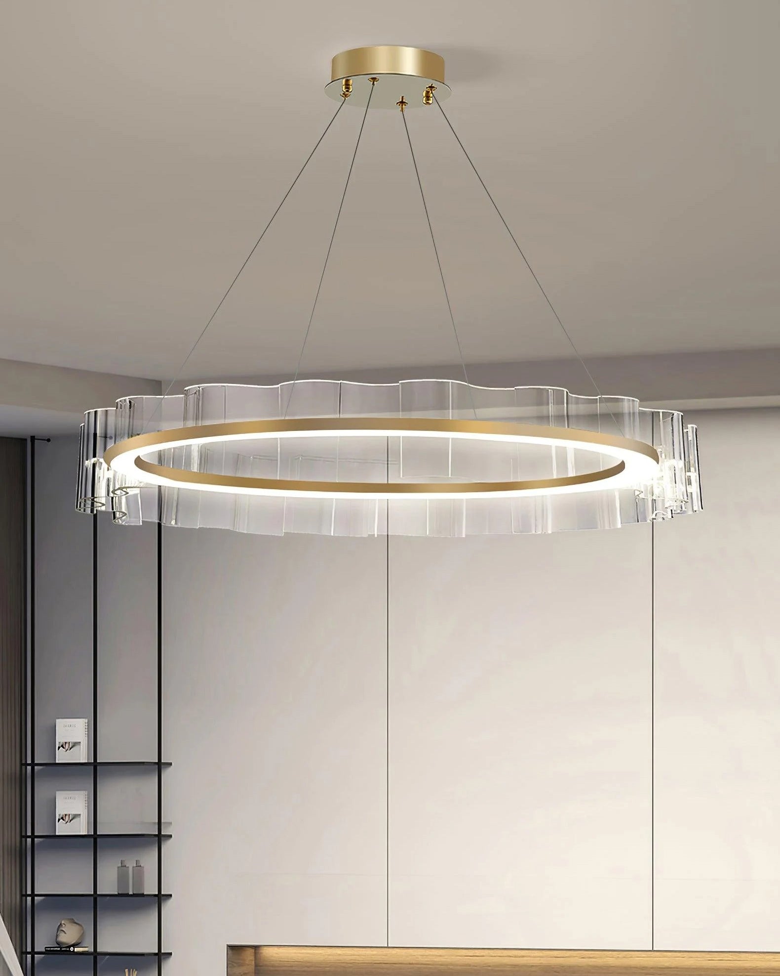 WOW Acrylic Ring Led Chandelier-wow2604