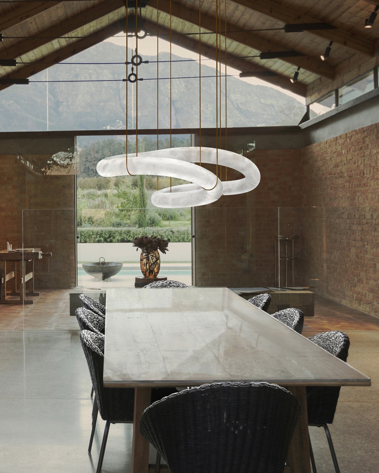 WOW Infinity Alabaster Chandelier-wow2886