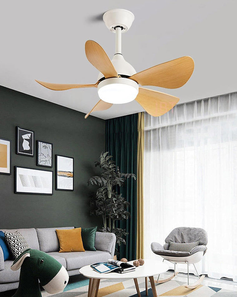 WOW 5 Blade Small Ceiling Fan Lamp-wow5097