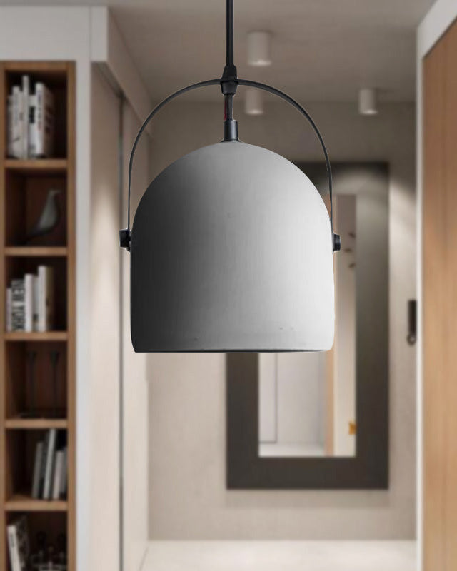WOW Concrete-like Bell Pendant Light-wow2565