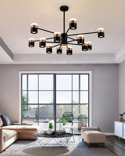 WOW Rose Gold Arm Chandelier-wow2644