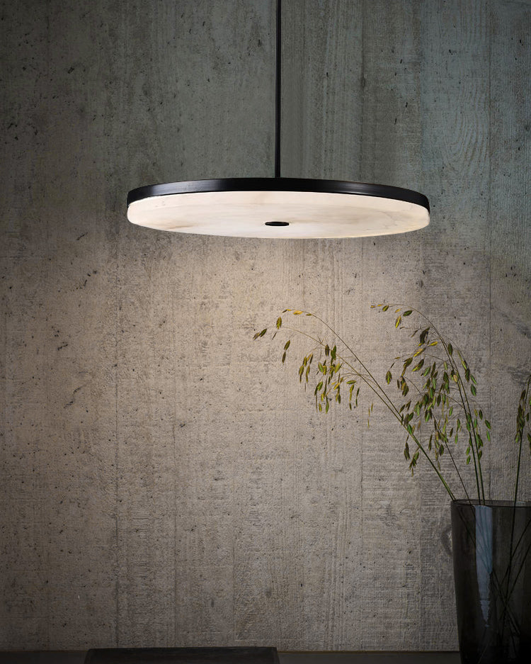 WOW Disc Alabaster Pendant Light-wow2870