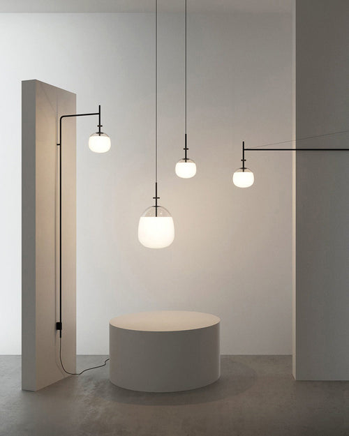 WOW Frosted Glass Globe Pendant Light-wow2616