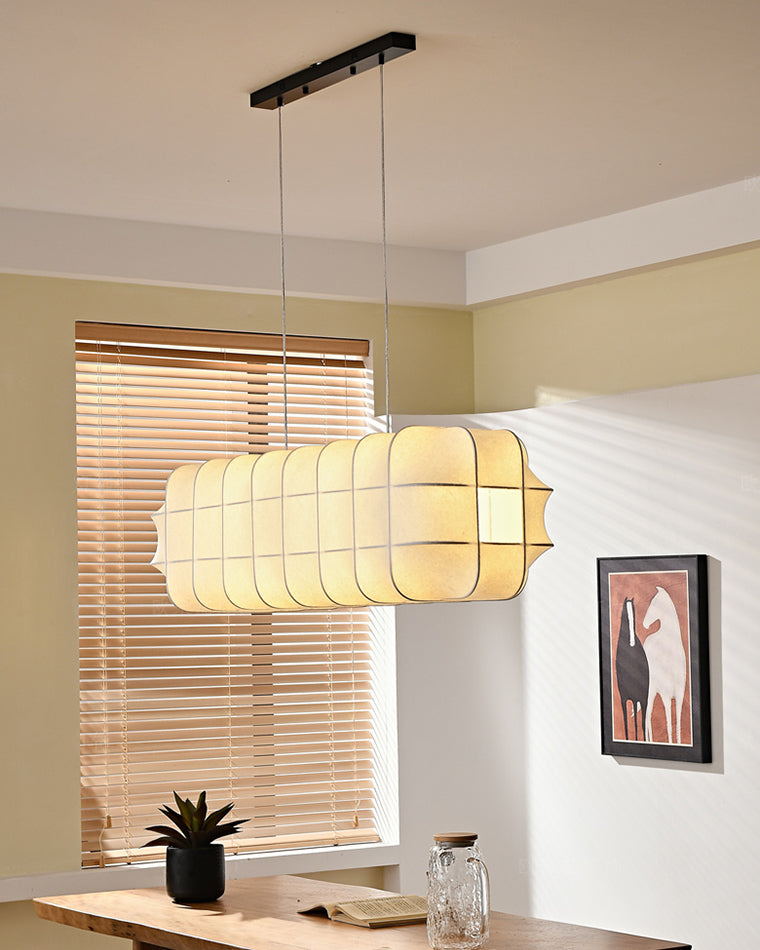 WOW Rectangular Fabric Chandelier-wow2957
