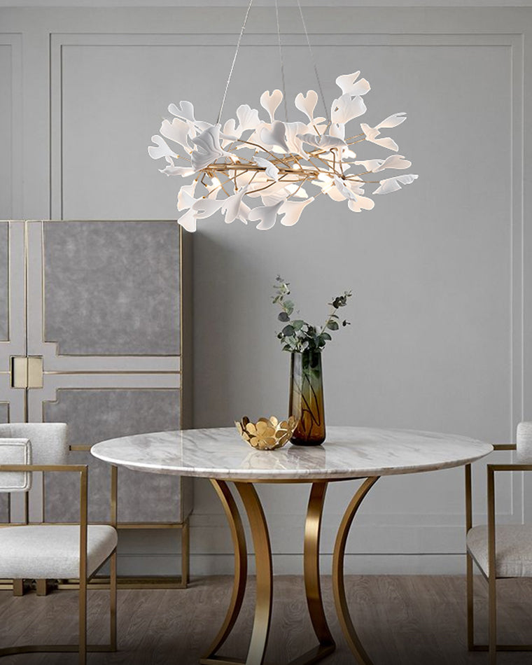 WOW Gingko Spiral Chandelier-wow2416