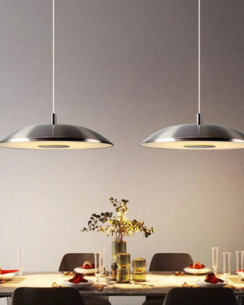 WOW Chrome Flying Saucer Pendant Light-wow2727