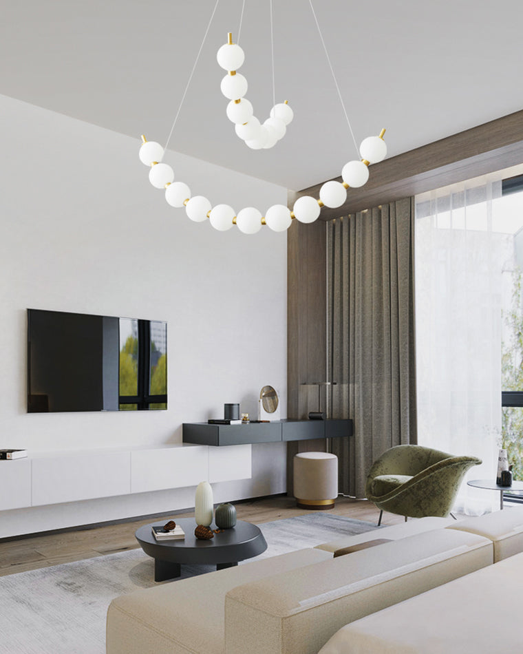 WOW Pearl Arc Chandeliere-wow2808