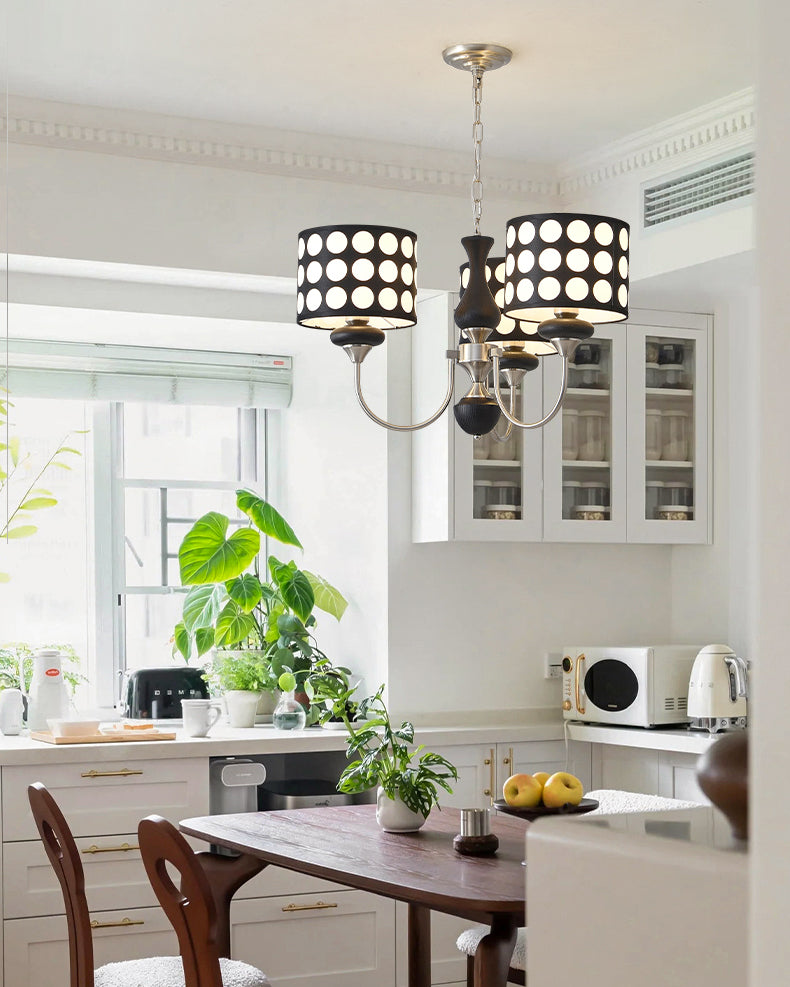 WOW Polka Shaded Chandelier-wow2913
