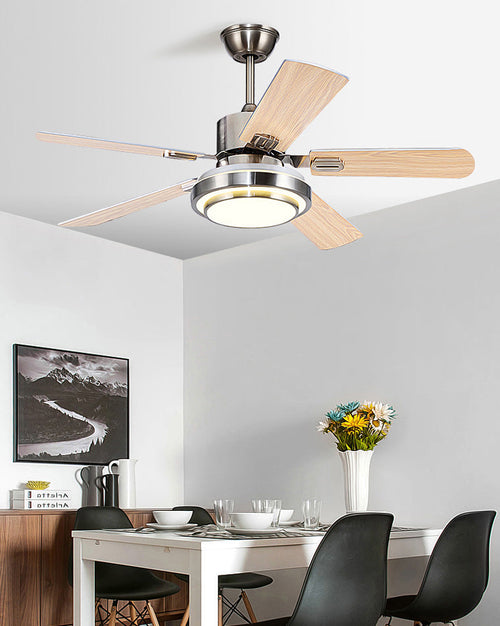 WOW Stainless Steel Ceiling Fan Lamp-wow5057