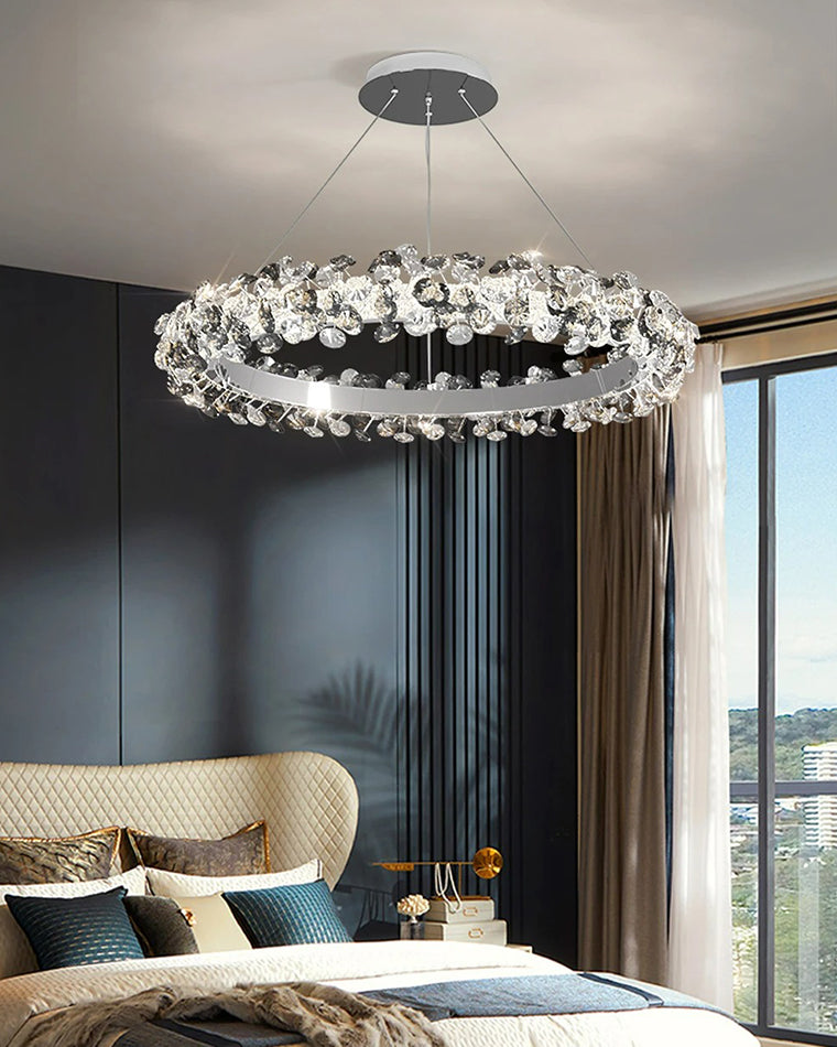WOW Tiered Circular Crystal Chandelier-wow2726