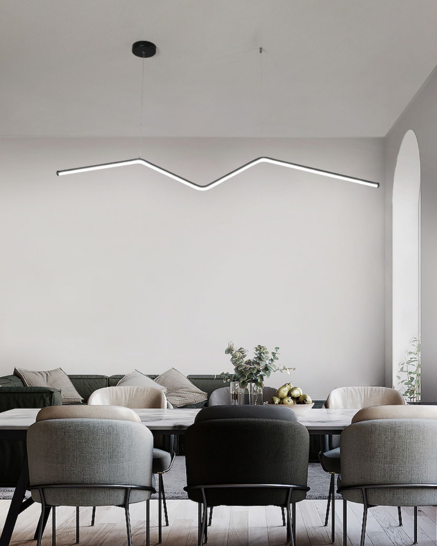 WOW Zigzag Linear Pendant light-wow2638