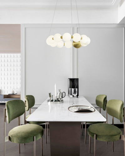 WOW Pear Necklace Circular Chandelier-wow2449