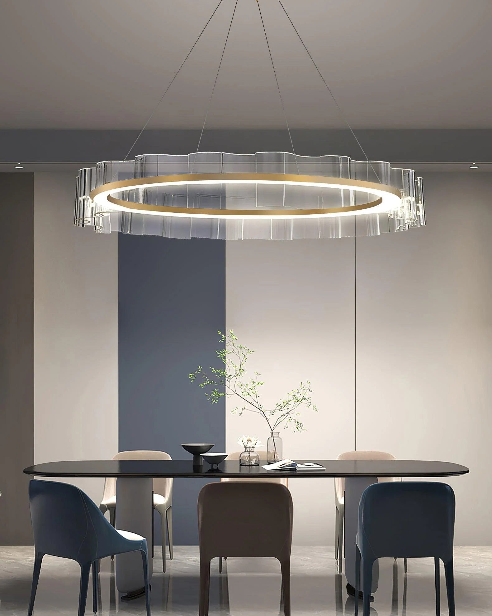 WOW Acrylic Ring Led Chandelier-wow2604