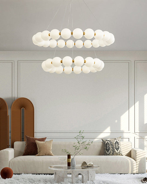 WOW Pearl Necklace Round Chandelier-wow2344