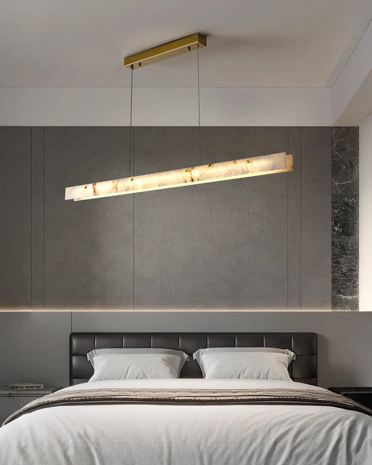 WOW Linear Alabaster Chandelier-wow2833