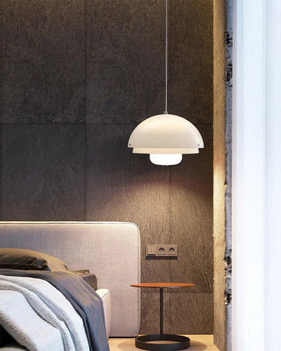 WOW Milk Glass Dome Pendant Light-wow2786